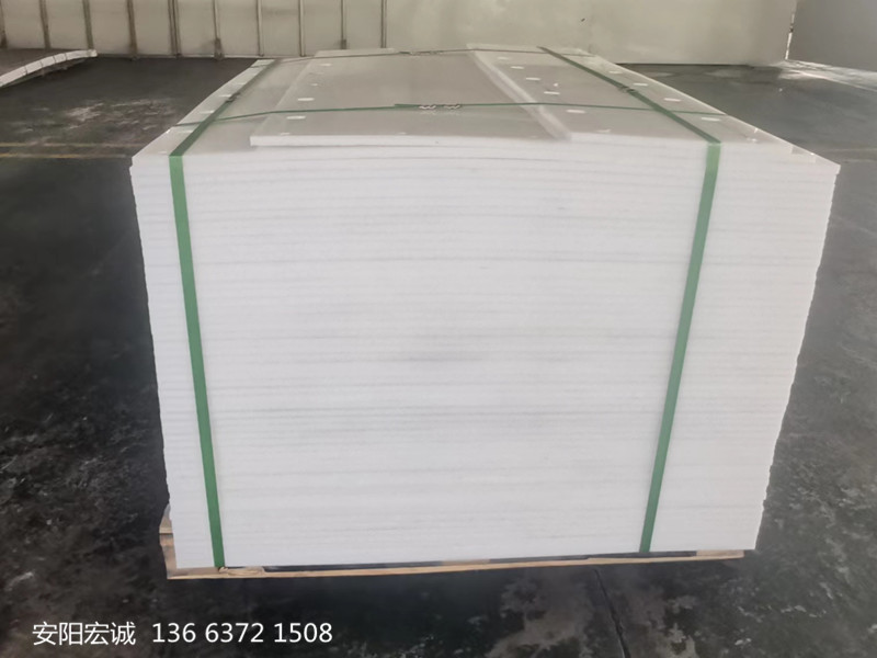 安陽宏誠：高分子量聚乙烯板-倉體襯板的安裝