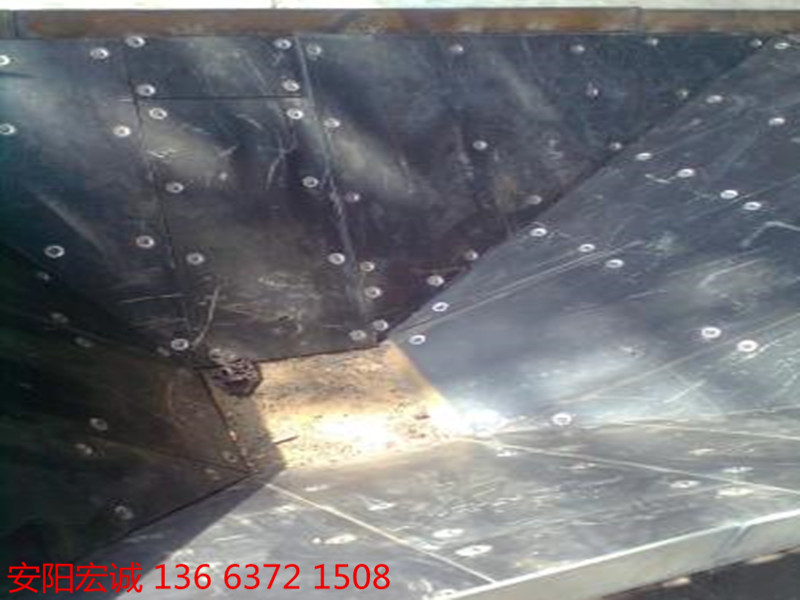 安陽宏誠:料倉滑板-高分子聚乙烯耐磨板